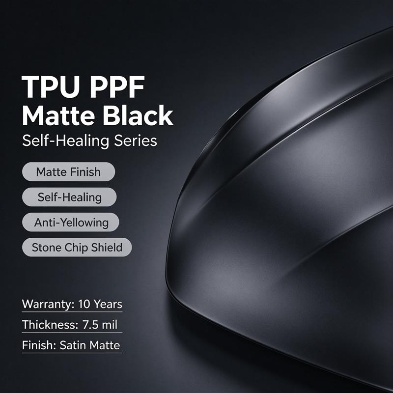 EASTMAM TPU PPF Paint Protection Film Roll — Self-Healing Gloss Clear / Matte / Black, Anti-Yellowing Stone Chip & Scratch Shield, 6.5–10 mil | TPH / TPU / PCU Series
